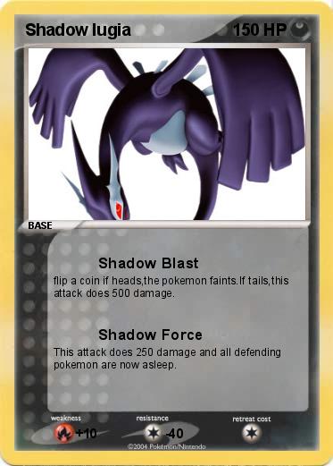 Pokemon Shadow lugia