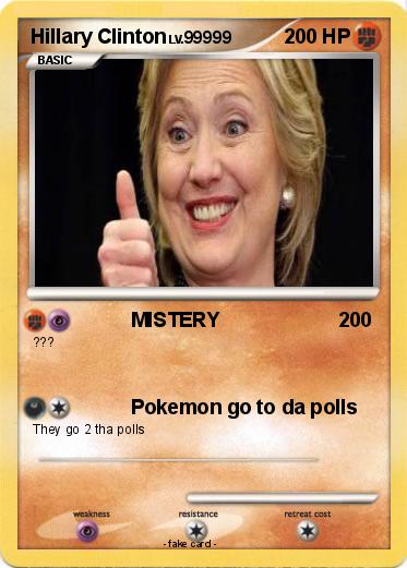 Pokemon Hillary Clinton