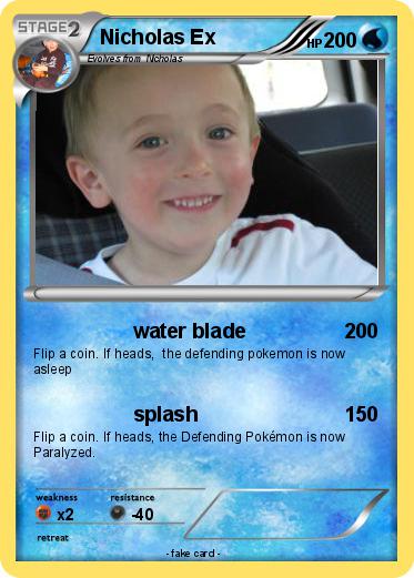 Pokemon Nicholas Ex