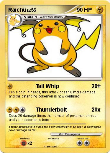Pokemon Raichu