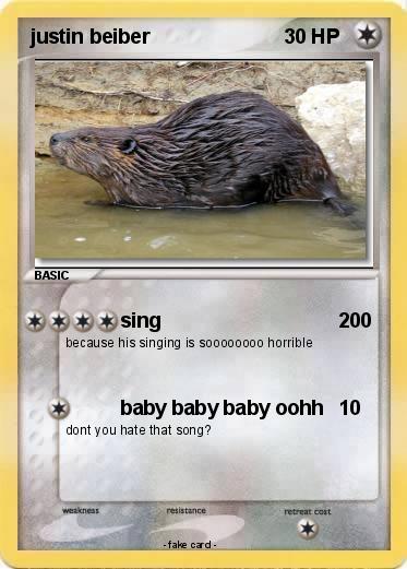 Pokemon justin beiber