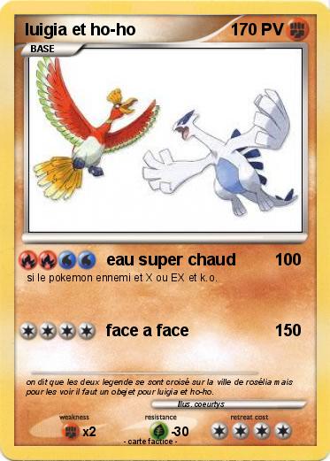 Pokemon luigia et ho-ho