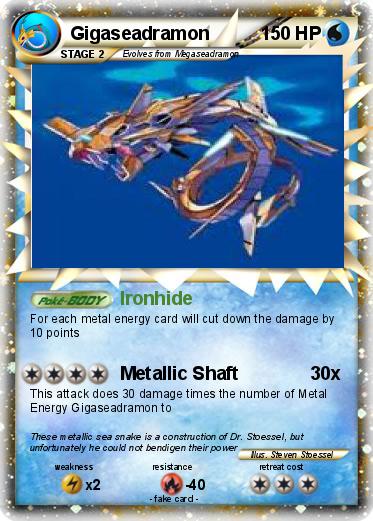 Pokemon Gigaseadramon