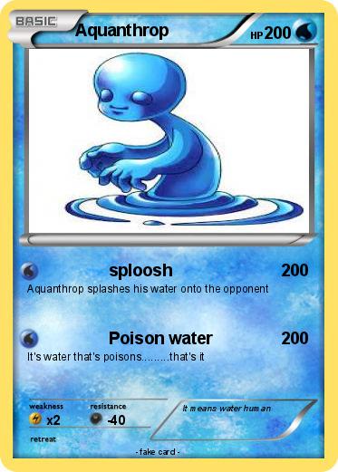 Pokemon Aquanthrop