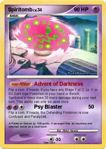 Pokemon Spiritomb