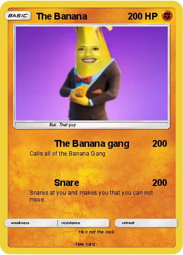 Pokemon The Banana