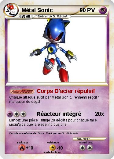 Pokemon Métal Sonic