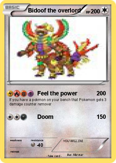 Pokemon Bidoof the overlord