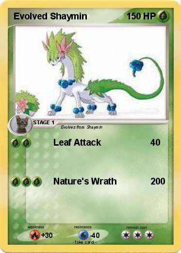 Pokemon Evolved Shaymin