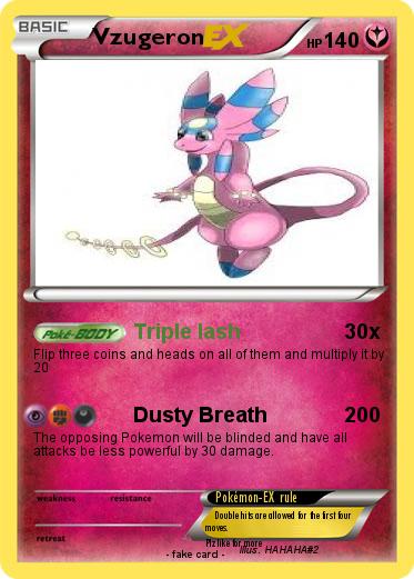 Pokemon Vzugeron