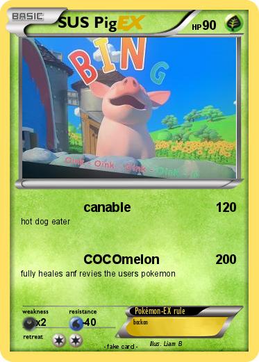 Pokemon SUS Pig