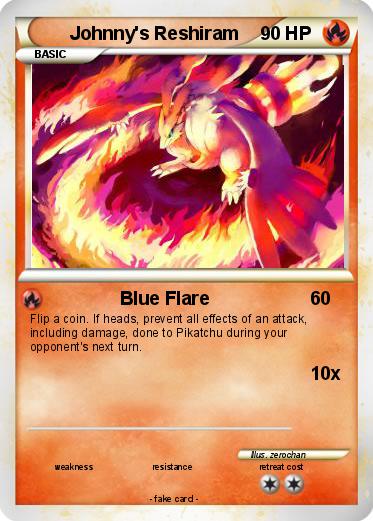 Pokemon Johnny's Reshiram