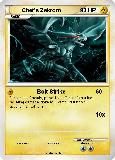 Pokemon Chet's Zekrom