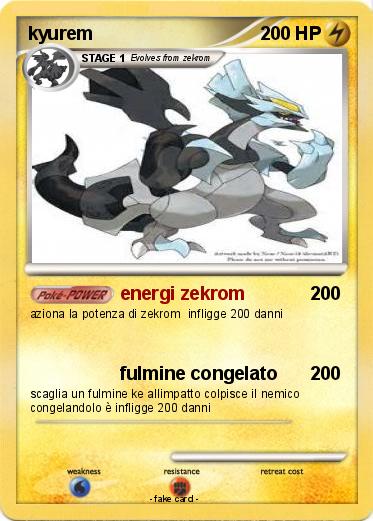 Pokemon kyurem