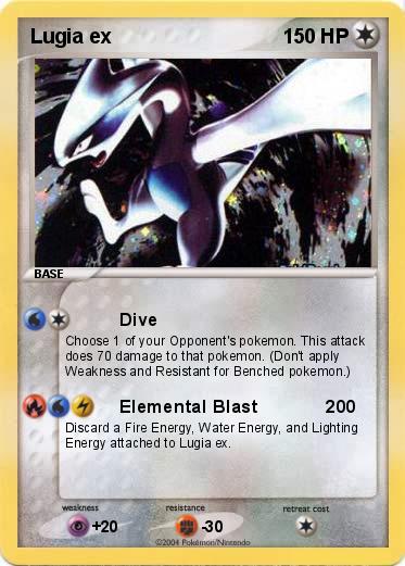 Pokemon Lugia ex