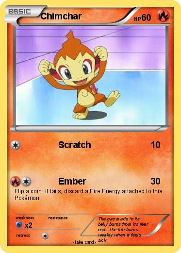 Pokemon Chimchar