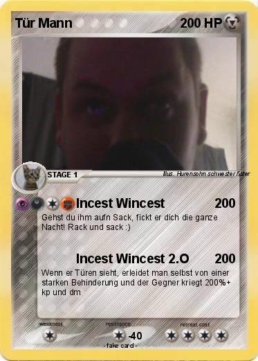 Pokemon Tür Mann