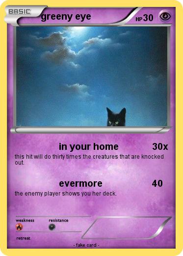 Pokemon greeny eye