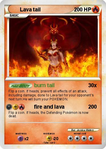 Pokemon Lava tail
