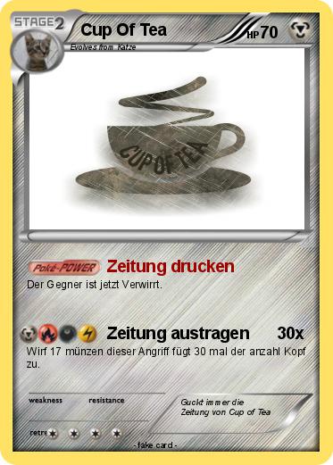 Pokemon Cup Of Tea