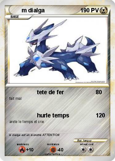 Pokemon m dialga