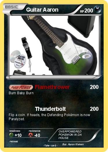 Pokemon Guitar Aaron