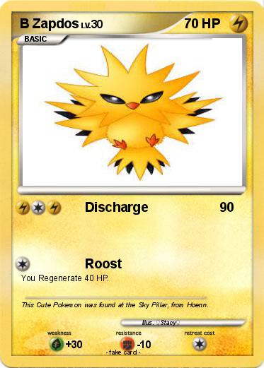 Pokemon B Zapdos