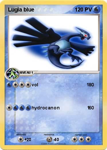 Pokemon Lugia blue