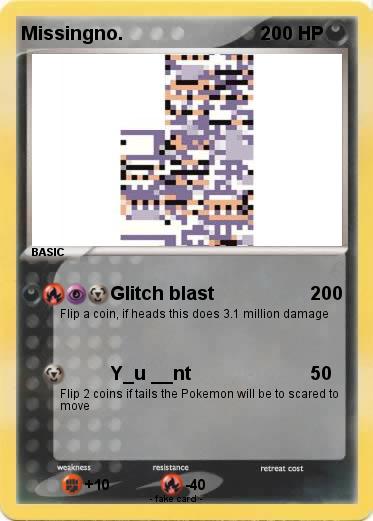 Pokemon Missingno.