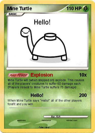 Pokemon Mine Turtle
