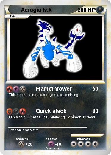 Pokemon Aerogia lv.X