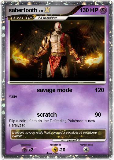 Pokemon sabertooth