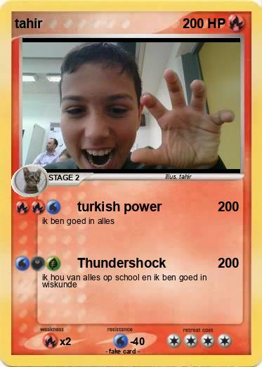 Pokemon tahir