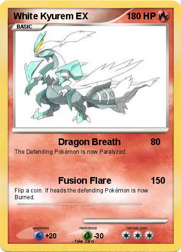 Pokemon White Kyurem EX