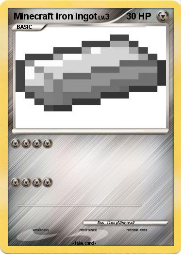 Pokemon Minecraft iron ingot