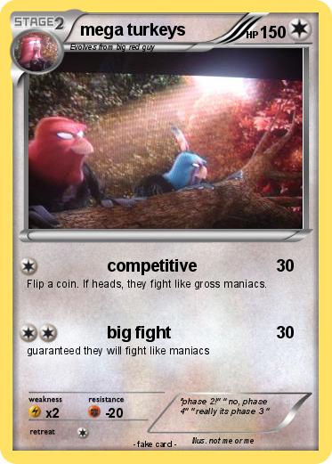Pokemon mega turkeys