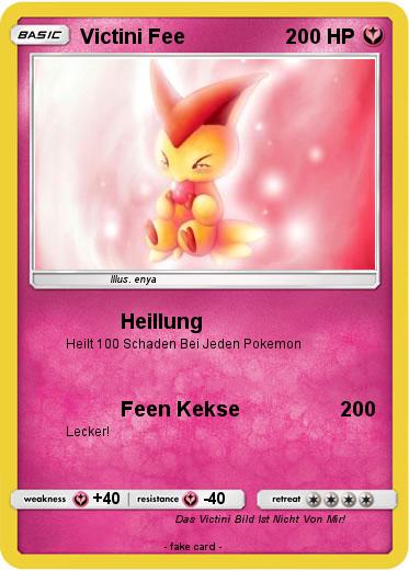 Pokemon Victini Fee