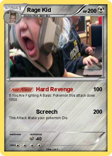 Pokemon Rage Kid
