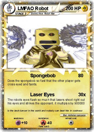Pokemon LMFAO Robot