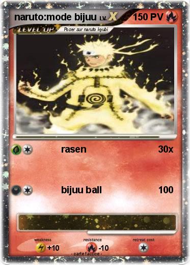 Pokemon naruto:mode bijuu