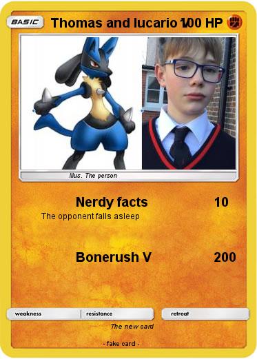 Pokemon Thomas and lucario V
