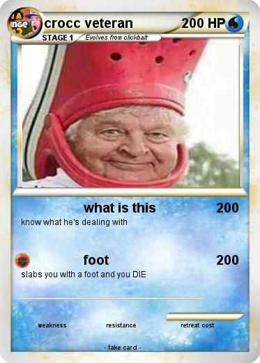 Pokemon crocc veteran