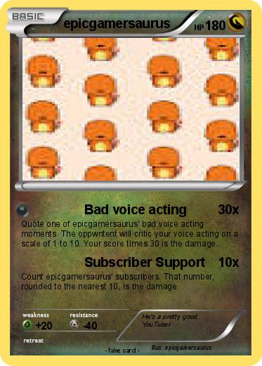 Pokemon epicgamersaurus