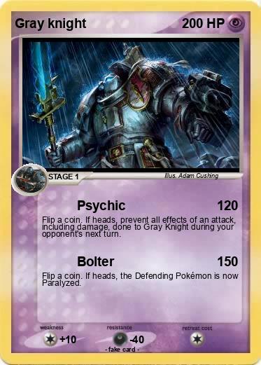 Pokemon Gray knight