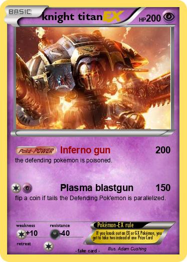 Pokemon knight titan