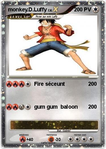 Pokemon monkey.D.Luffy