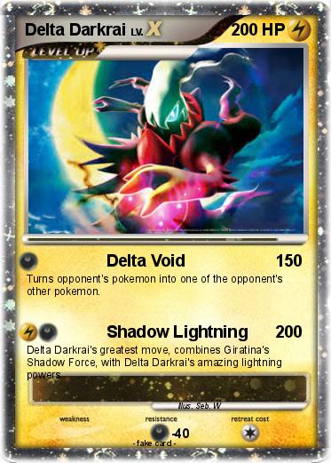 Pokemon Delta Darkrai
