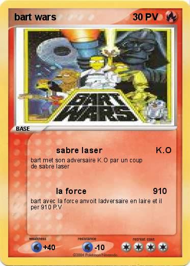 Pokemon bart wars