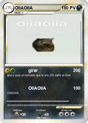 Pokemon OIIAOIIA
