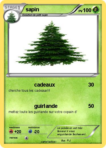 Pokemon sapin